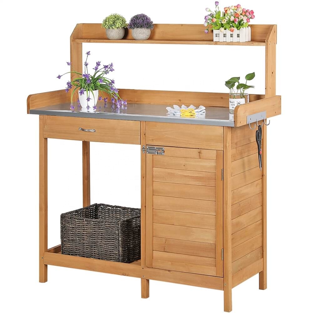 Woodworking Work Table - Dış Mekan Mobilyaları için Ev Kullanımına