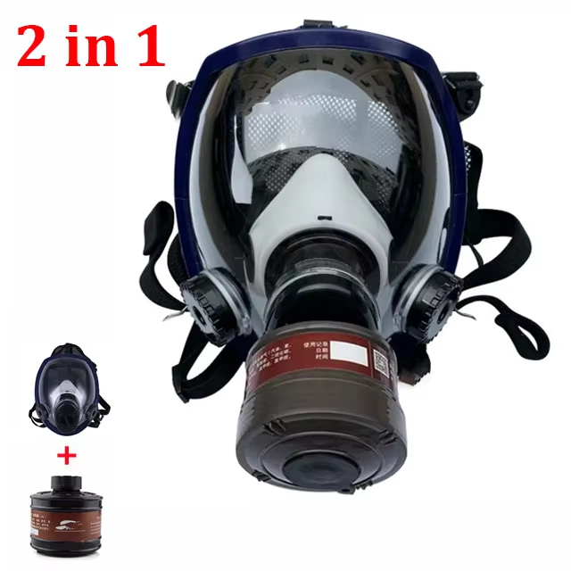 Woodworking Respirator - Tam Yüz Gaz Maskesi Kimyasal Biyolojik