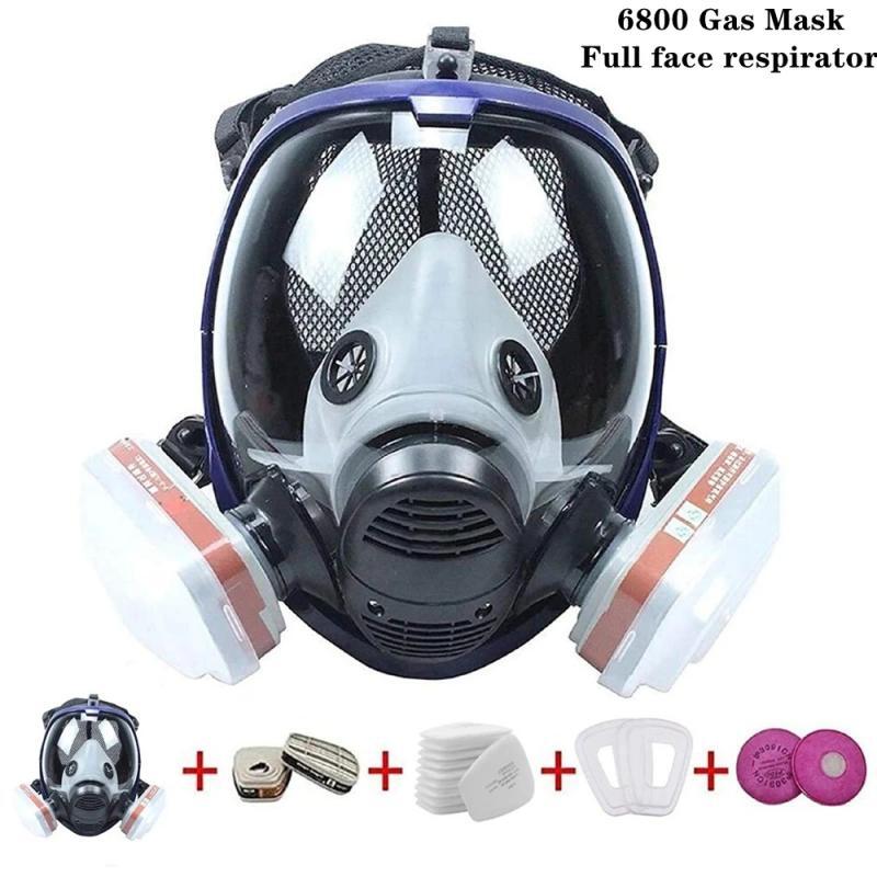 Woodworking Respirator - Kimyasal Gaz Maskesi 6800 Toz Maskesi