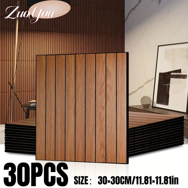 Woodworking Zone - Sahte Ahşap Desenli Izgara Kendinden Yapışkanlı