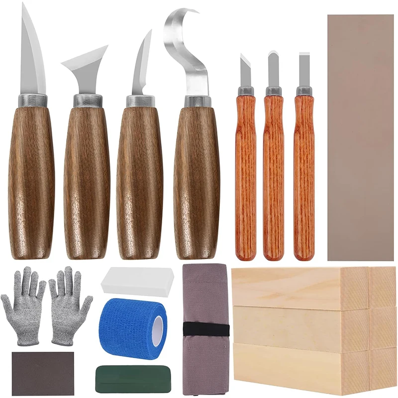 Woodworking Kits For Adults - Ahşap Oyma Seti Ahşap Oyma Bıçakları
