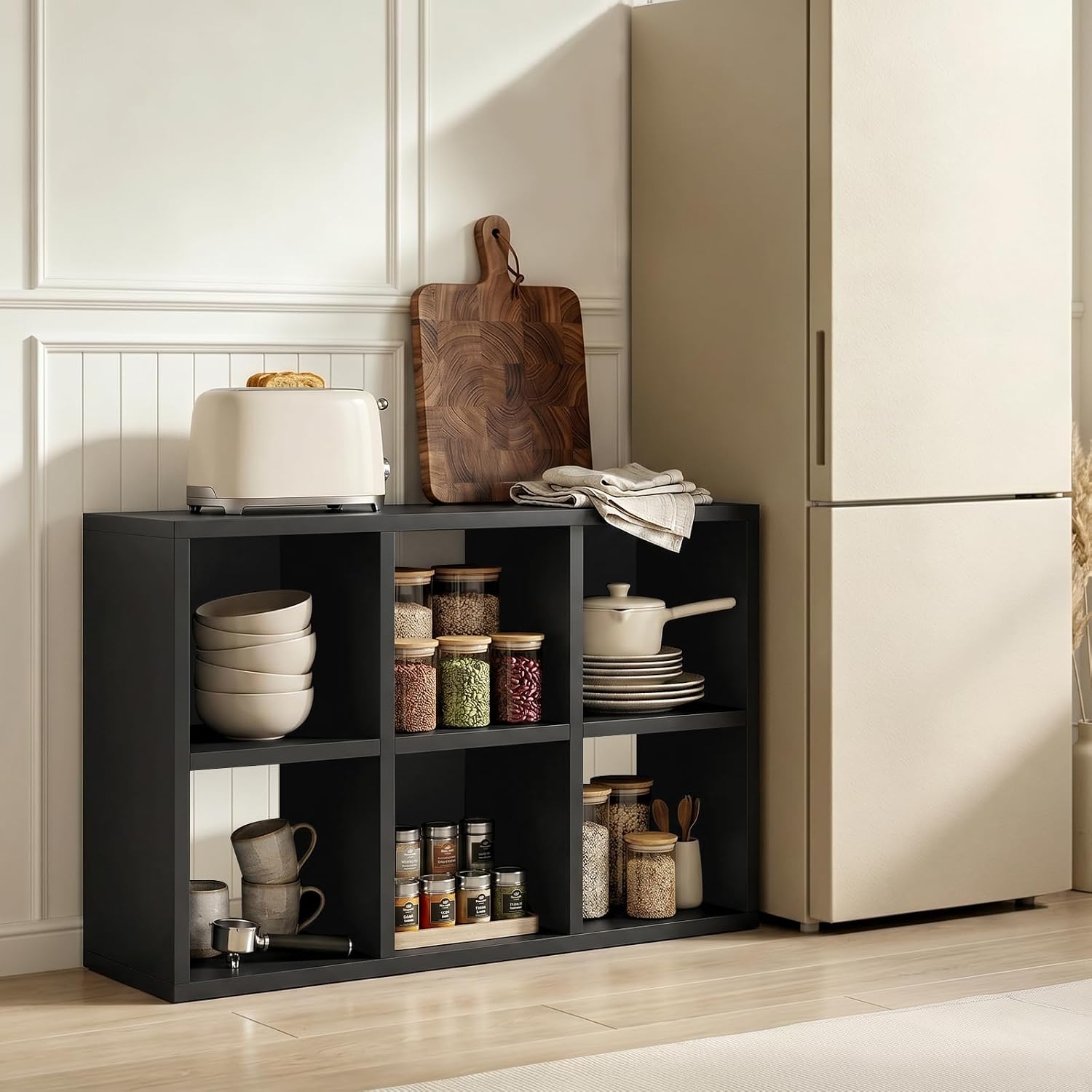 Woodworking Zone - 6 Küplü Depolama Düzenleyici, Dikey veya