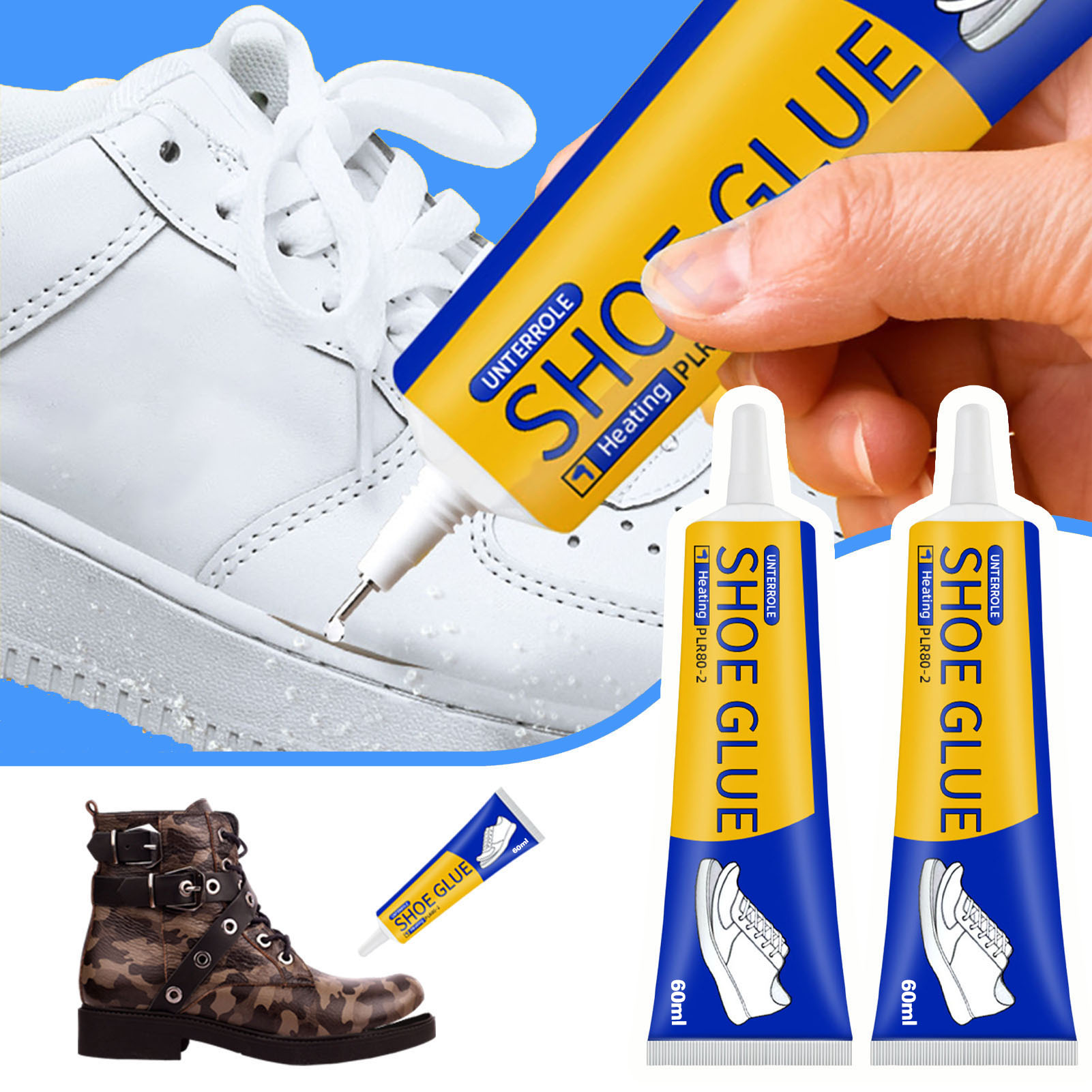 Woodworking Shoes - 1/3 adet 60ML şeffaf ayakkabı tamir