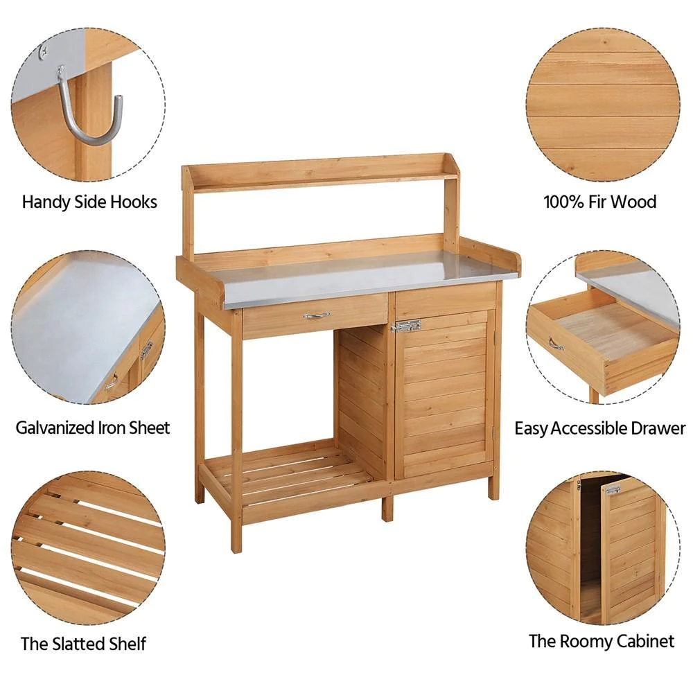 Dış Mekan Mobilyaları için Ev  - Woodworking Work Table incelemesi ve fiyatı