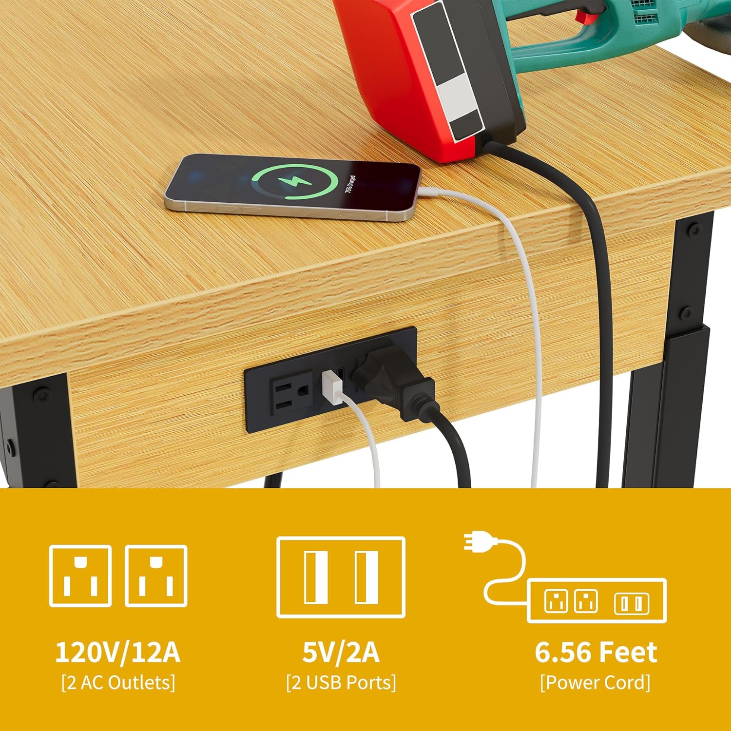 60 inç Ayarlanabilir Tezgah, P - Woodworking Work Table incelemesi ve fiyatı