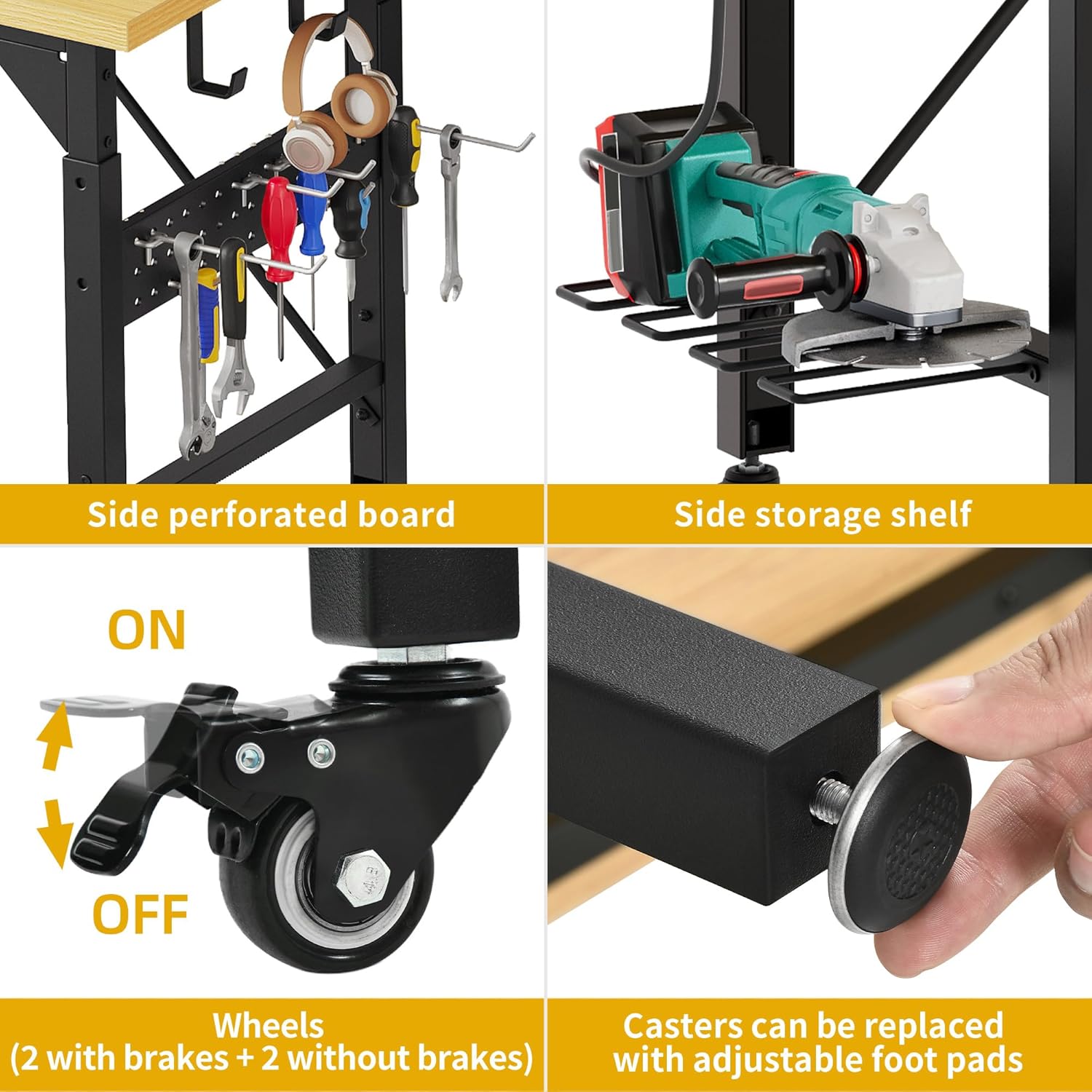 60 inç Ayarlanabilir Tezgah, P - Woodworking Work Table incelemesi ve fiyatı