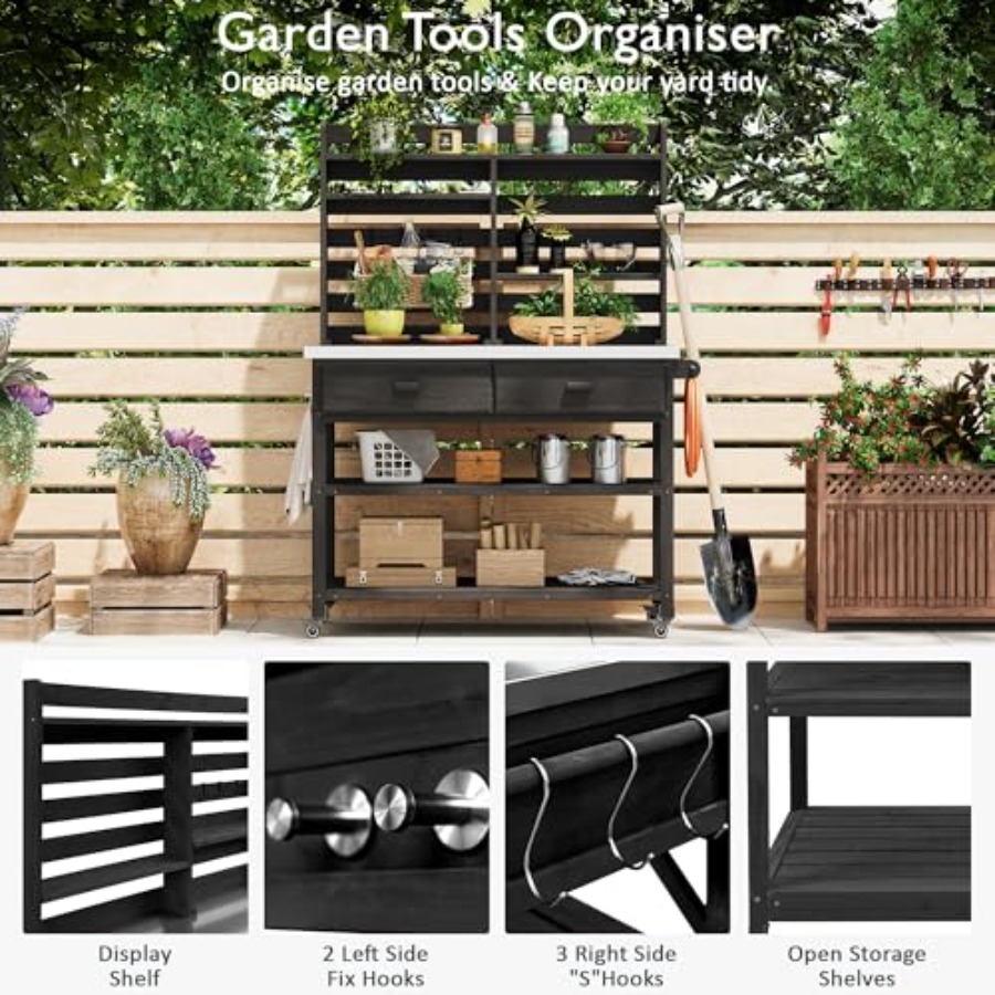 Dış Mekan Saksı Dikme Tezgahı, - Woodworking Work Table incelemesi ve fiyatı