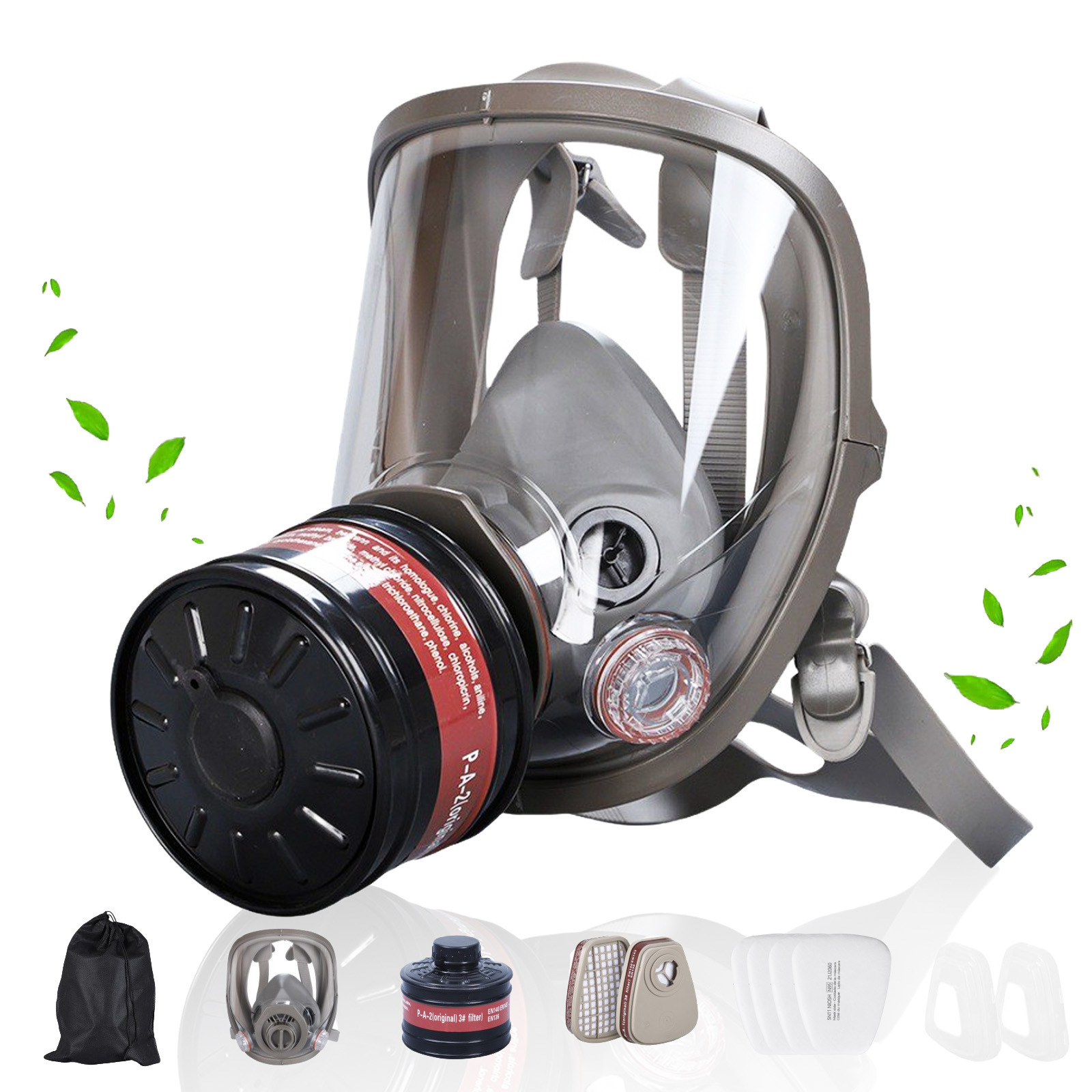 Tam Yüz Gaz Maskeleri 40mm Fil - Woodworking Respirator incelemesi ve fiyatı