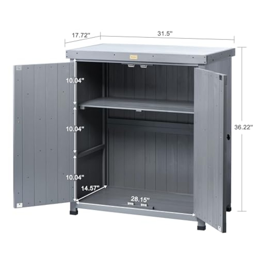 Dış Mekan Depolama Dolapları,  - Woodworking Work Table incelemesi ve fiyatı