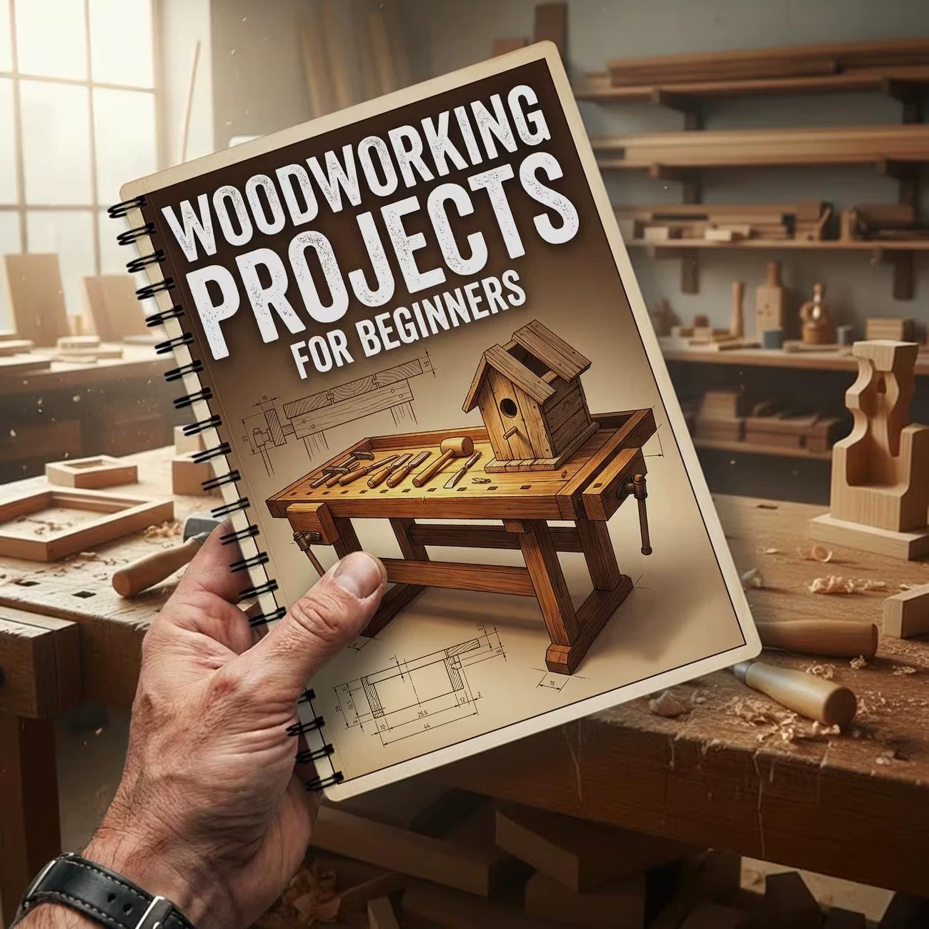 Yeni Başlayanlar İçin Ahşap İş - Woodworking Ebook incelemesi ve fiyatı