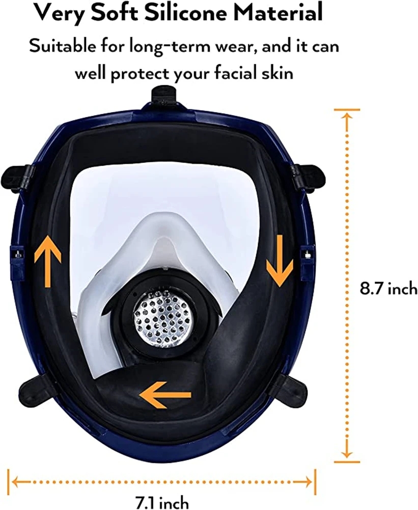 Kimyasal Gaz Maskesi 6800 Toz  - Woodworking Respirator incelemesi ve fiyatı