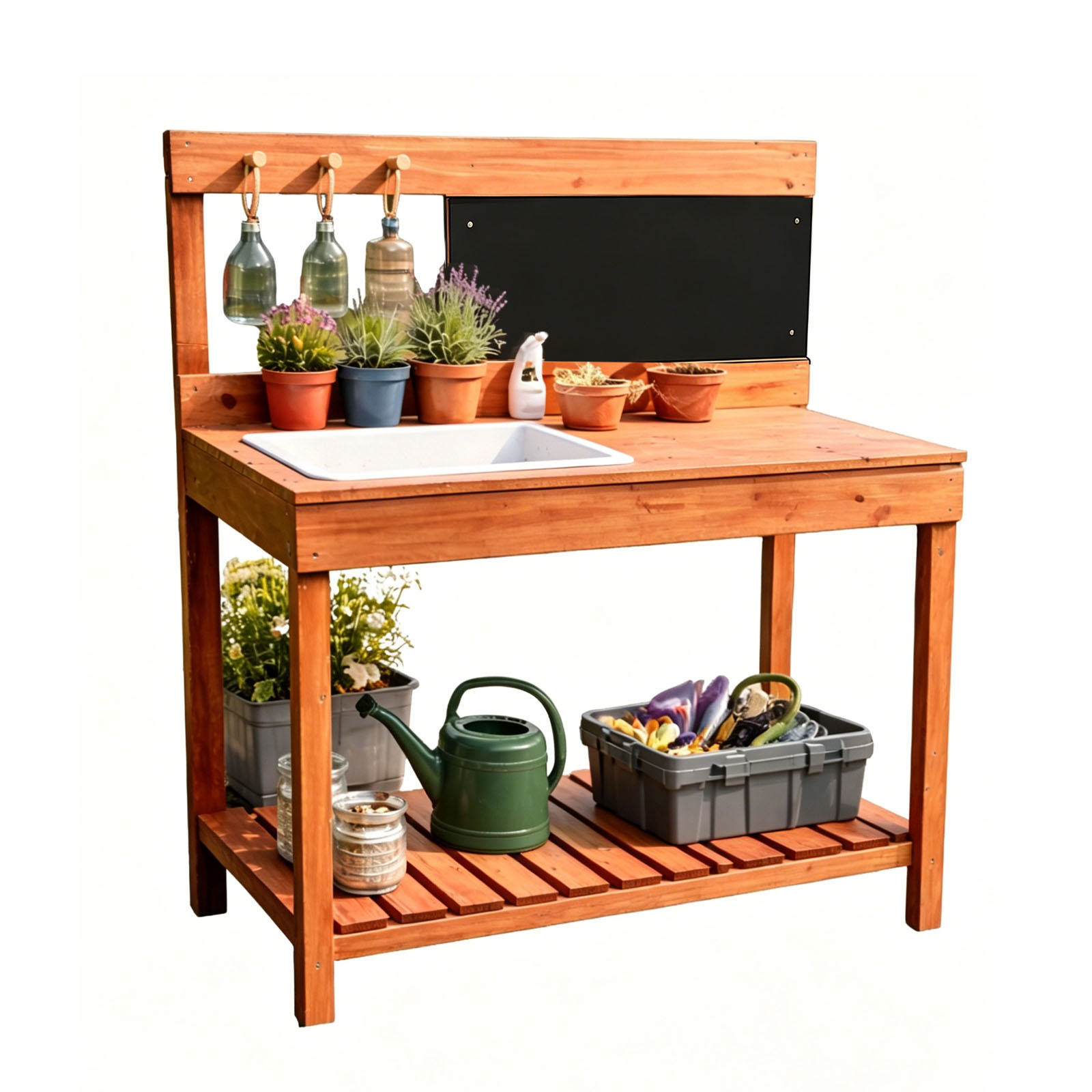 Ahşap Saksı Masaları Çocuklar  - Woodworking Work Table incelemesi ve fiyatı