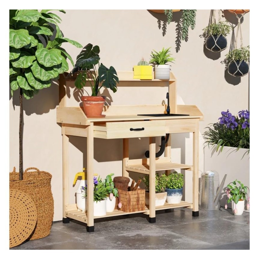 Çıkarılabilir Lavabo, Musluk B - Woodworking Work Table incelemesi ve fiyatı