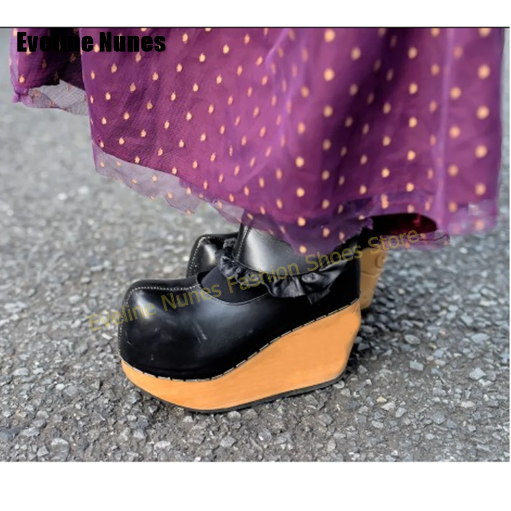 Trendy Gotik Lolita Kadınlar İ - Woodworking Shoes incelemesi ve fiyatı