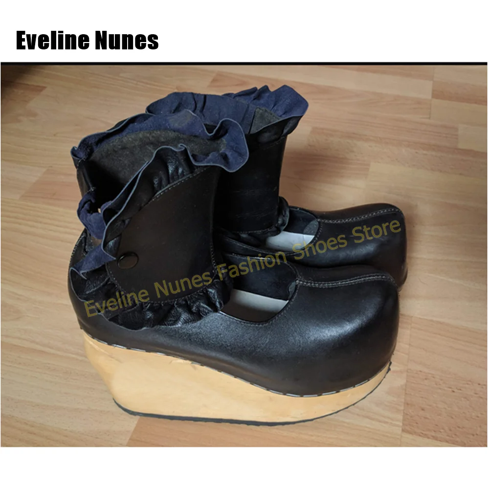 Trendy Gotik Lolita Kadınlar İ - Woodworking Shoes incelemesi ve fiyatı