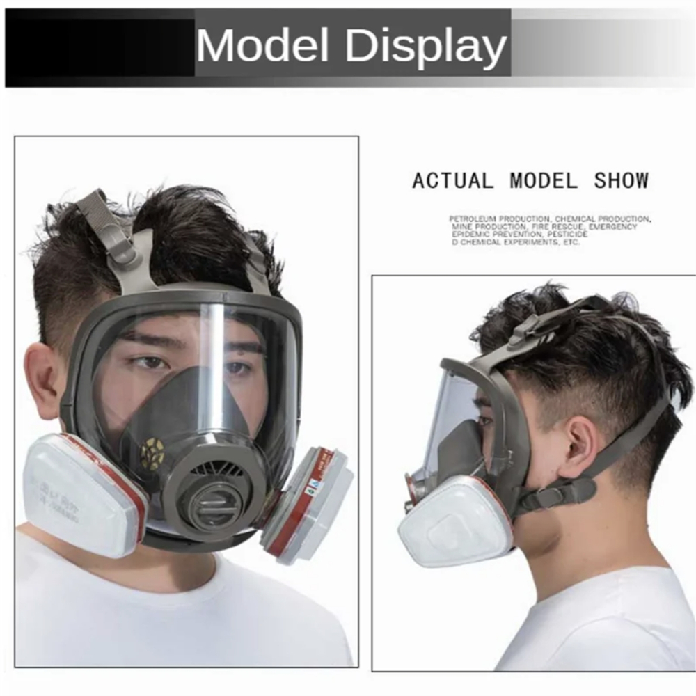 Tam Yüz Solunum Cihazı Gaz Mas - Woodworking Respirator incelemesi ve fiyatı