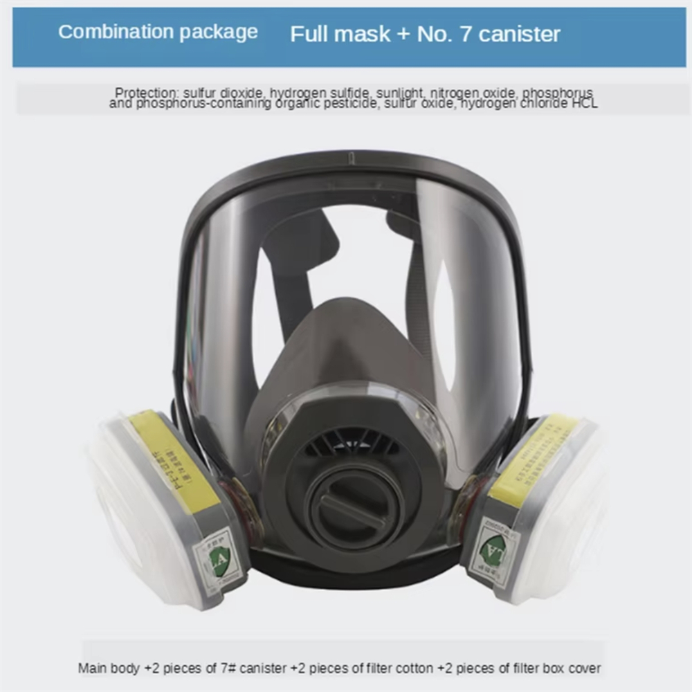 Tam Yüz Solunum Cihazı Gaz Mas - Woodworking Respirator incelemesi ve fiyatı