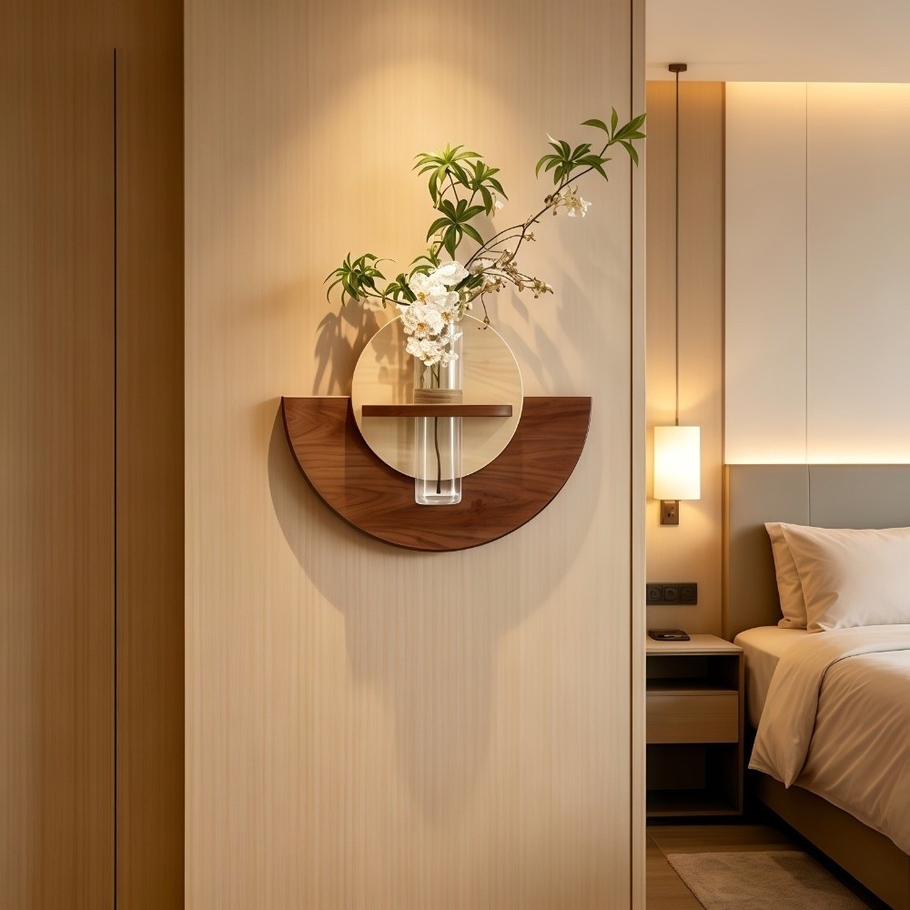 Oval Ahşap Duvara Monte Çiçek  - Woodworking Zone incelemesi ve fiyatı