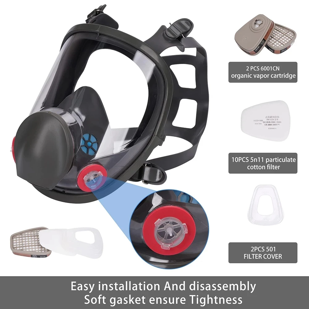 6800 Endüstriyel Boyama Püskür - Woodworking Respirator incelemesi ve fiyatı